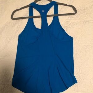 Aqua blue Lululemon tank top